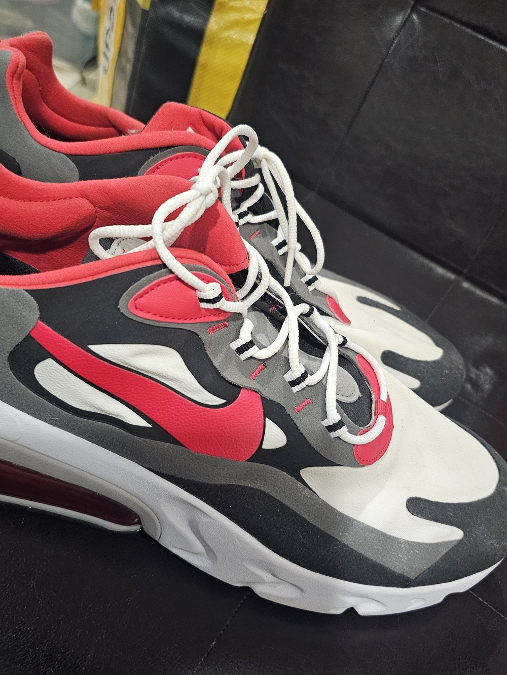 Nike Women's Red and White Athletic Sneakers
